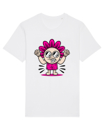 Mad Flower Tricou mânecă scurtă Unisex Rocker