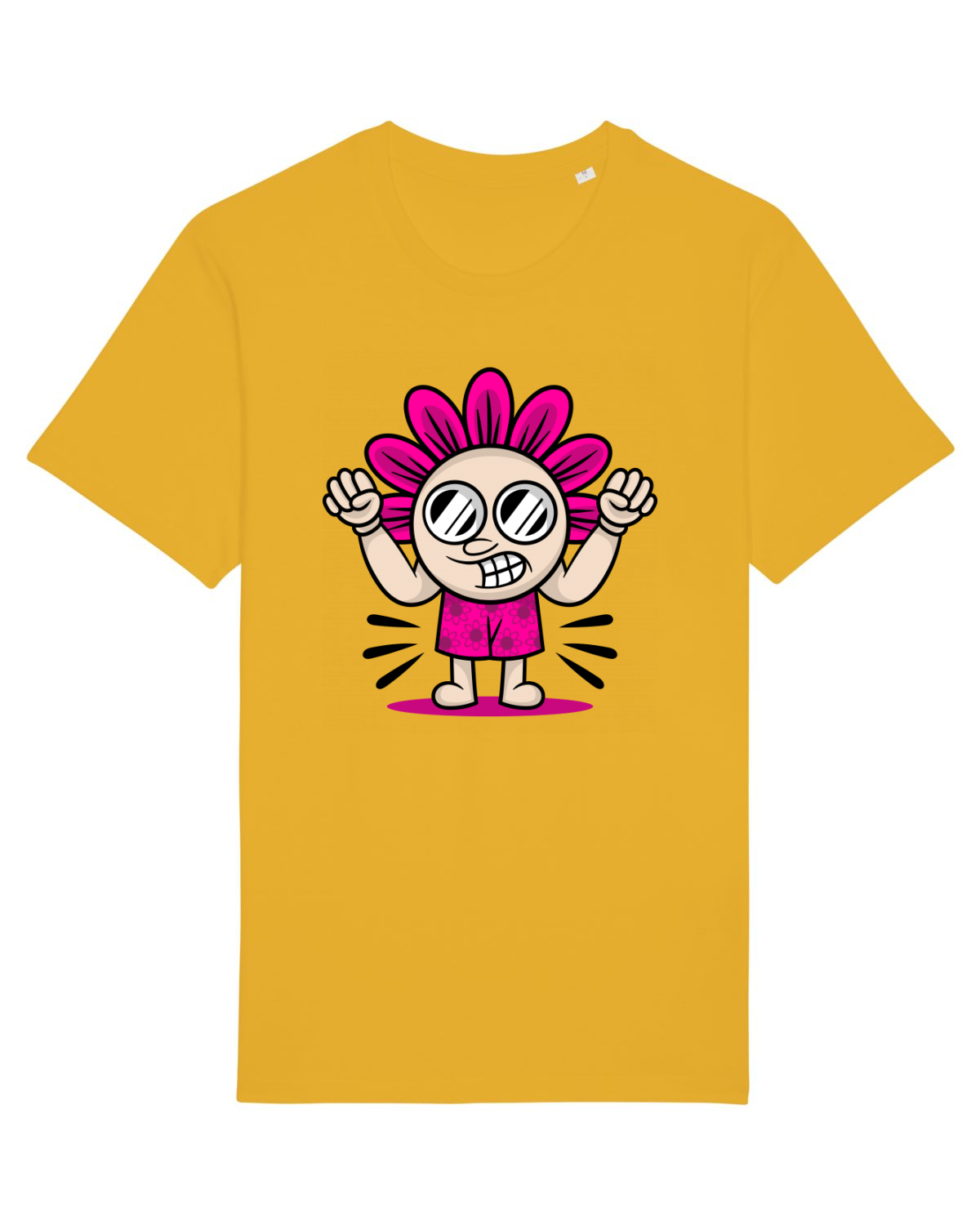 Tricou mânecă scurtă Unisex Rocker Spectra Yellow