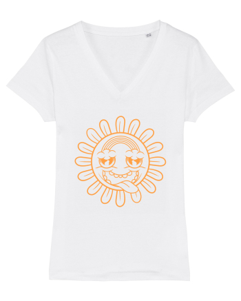 Moody Sunflower White