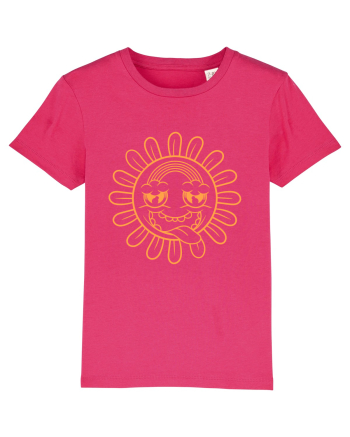 Moody Sunflower Raspberry