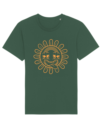Moody Sunflower Bottle Green