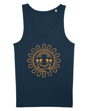 Moody Sunflower Navy