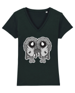Need More Sleep Tricou mânecă scurtă guler V Damă Evoker
