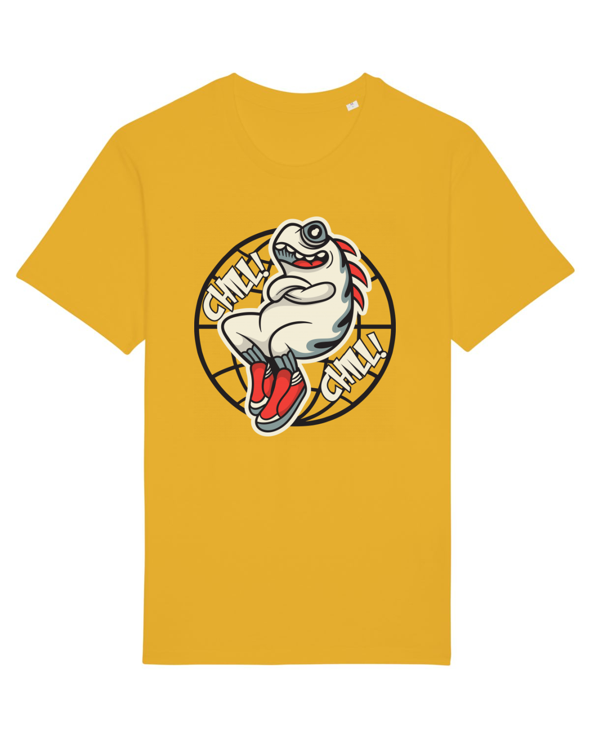 Tricou mânecă scurtă Unisex Rocker Spectra Yellow