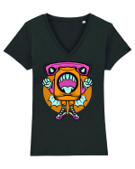 Spooky Voices Tricou mânecă scurtă guler V Damă Evoker