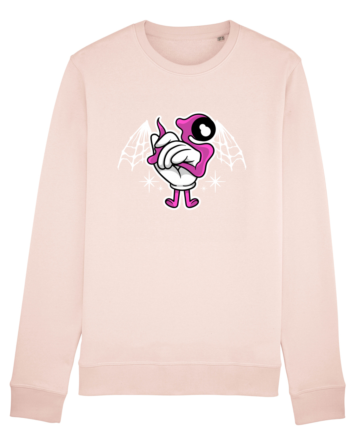 Bluză mânecă lungă Unisex Rise Candy Pink
