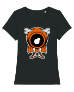 Spy Master Tricou mânecă scurtă guler larg fitted Damă Expresser