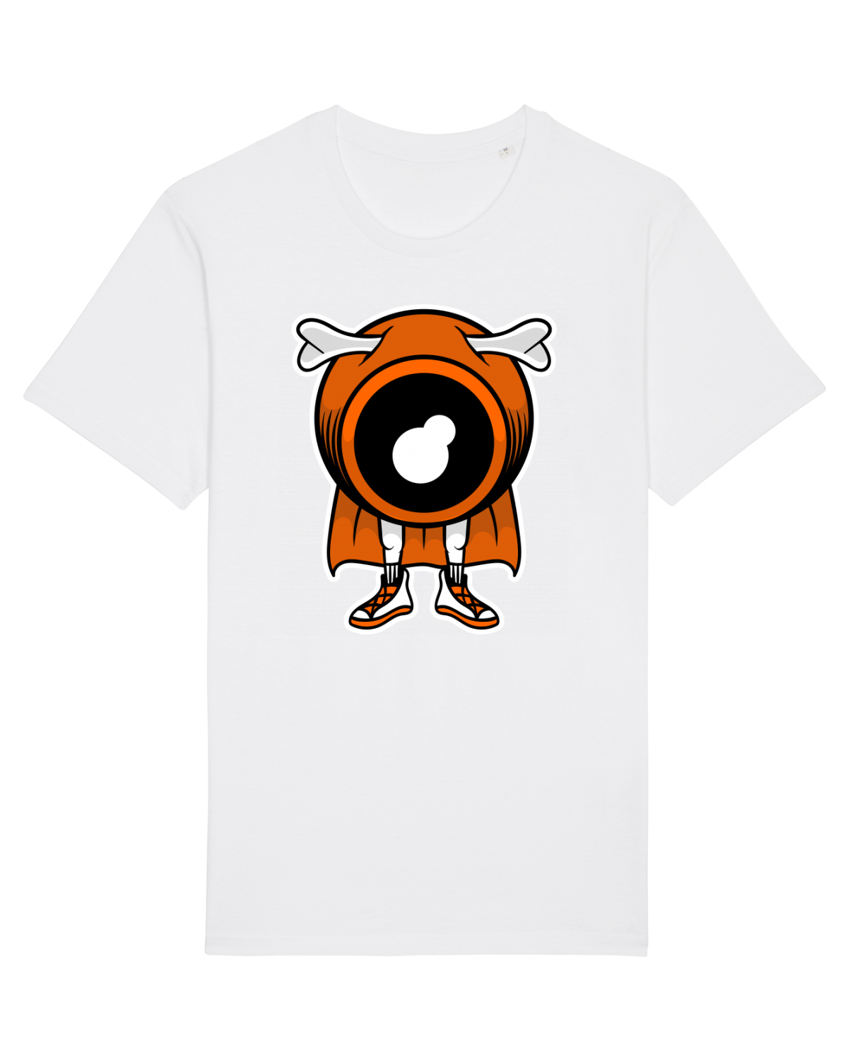 Tricou mânecă scurtă Unisex Rocker White