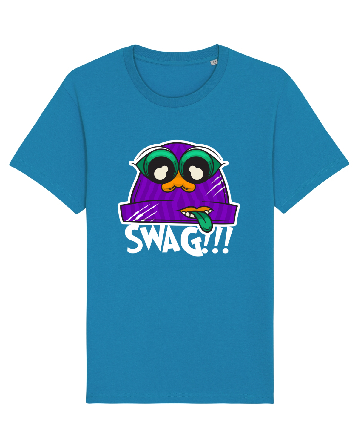 Tricou mânecă scurtă Unisex Rocker Azur