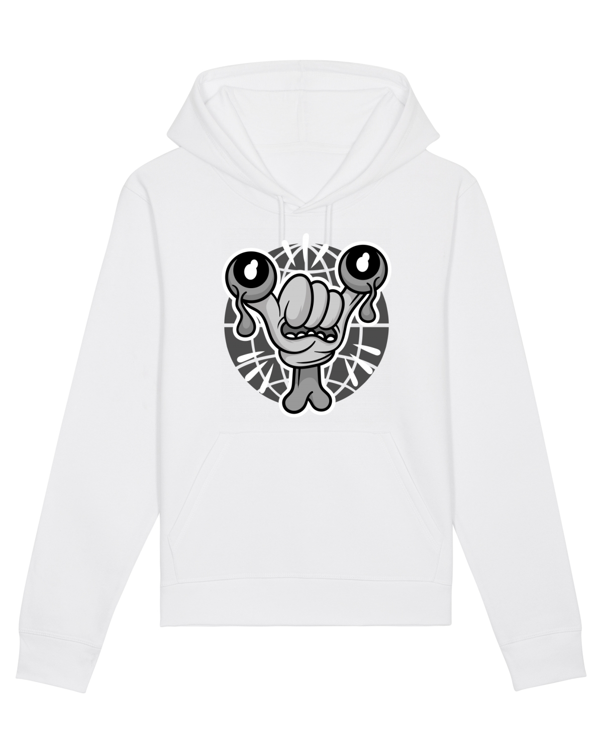 Hanorac Unisex Drummer White