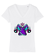 Walk the Talk Tricou mânecă scurtă guler V Damă Evoker