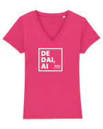 De dai, AI Tricou mânecă scurtă guler V Damă Evoker