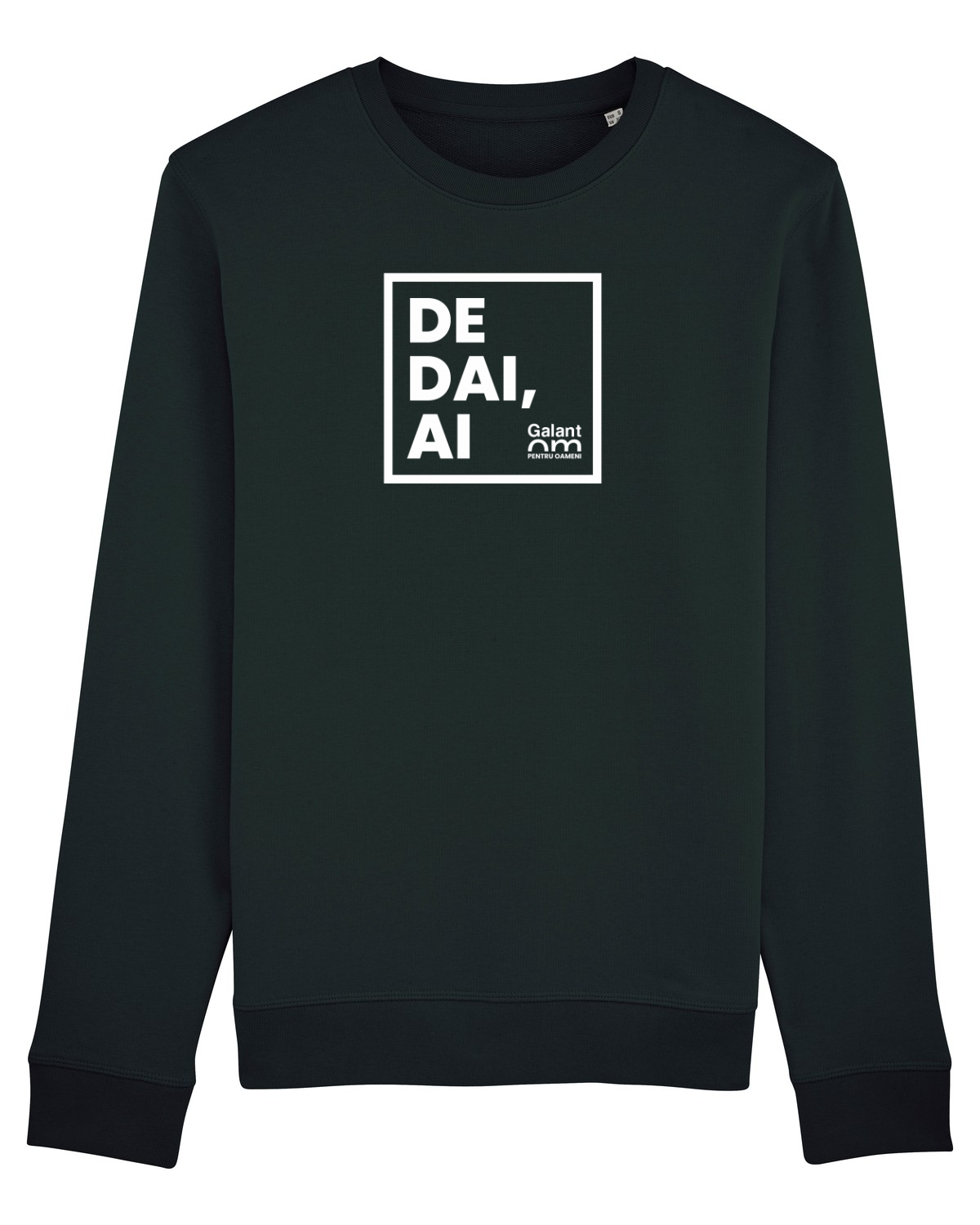 Bluză mânecă lungă Unisex Rise Black