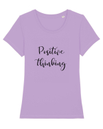 What you think, you become Tricou mânecă scurtă guler larg fitted Damă Expresser
