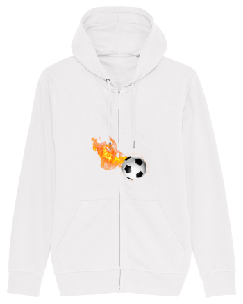 Ball on fire White