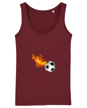 Ball on fire Burgundy