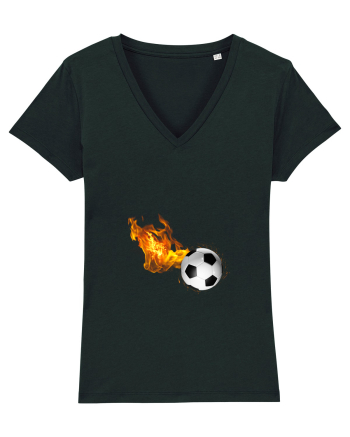 Ball on fire Black