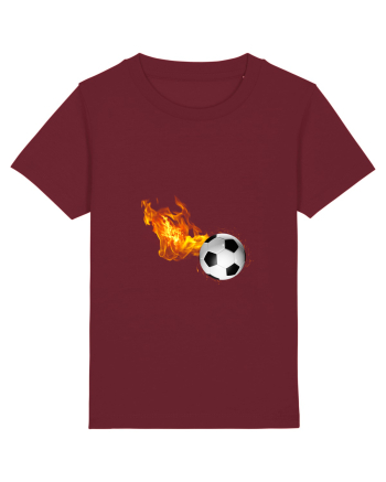 Ball on fire Burgundy