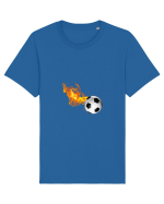Ball on fire Tricou mânecă scurtă Unisex Rocker
