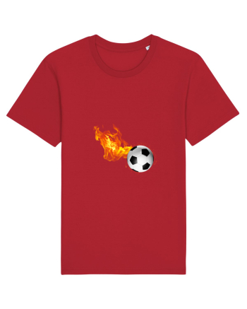 Ball on fire Red