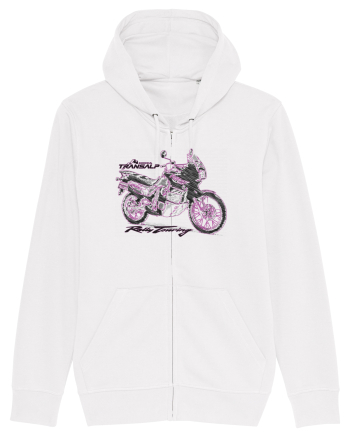 Adventure motorcycles are fun Transalp 600 White