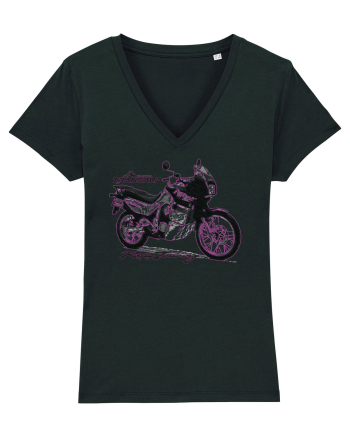 Adventure motorcycles are fun Transalp 600 Black