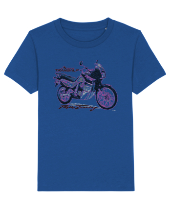 Adventure motorcycles are fun Transalp 600 Majorelle Blue
