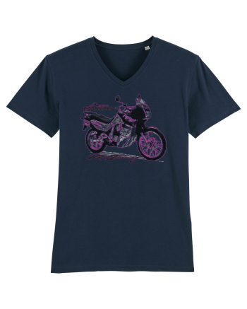 Adventure motorcycles are fun Transalp 600 French Navy