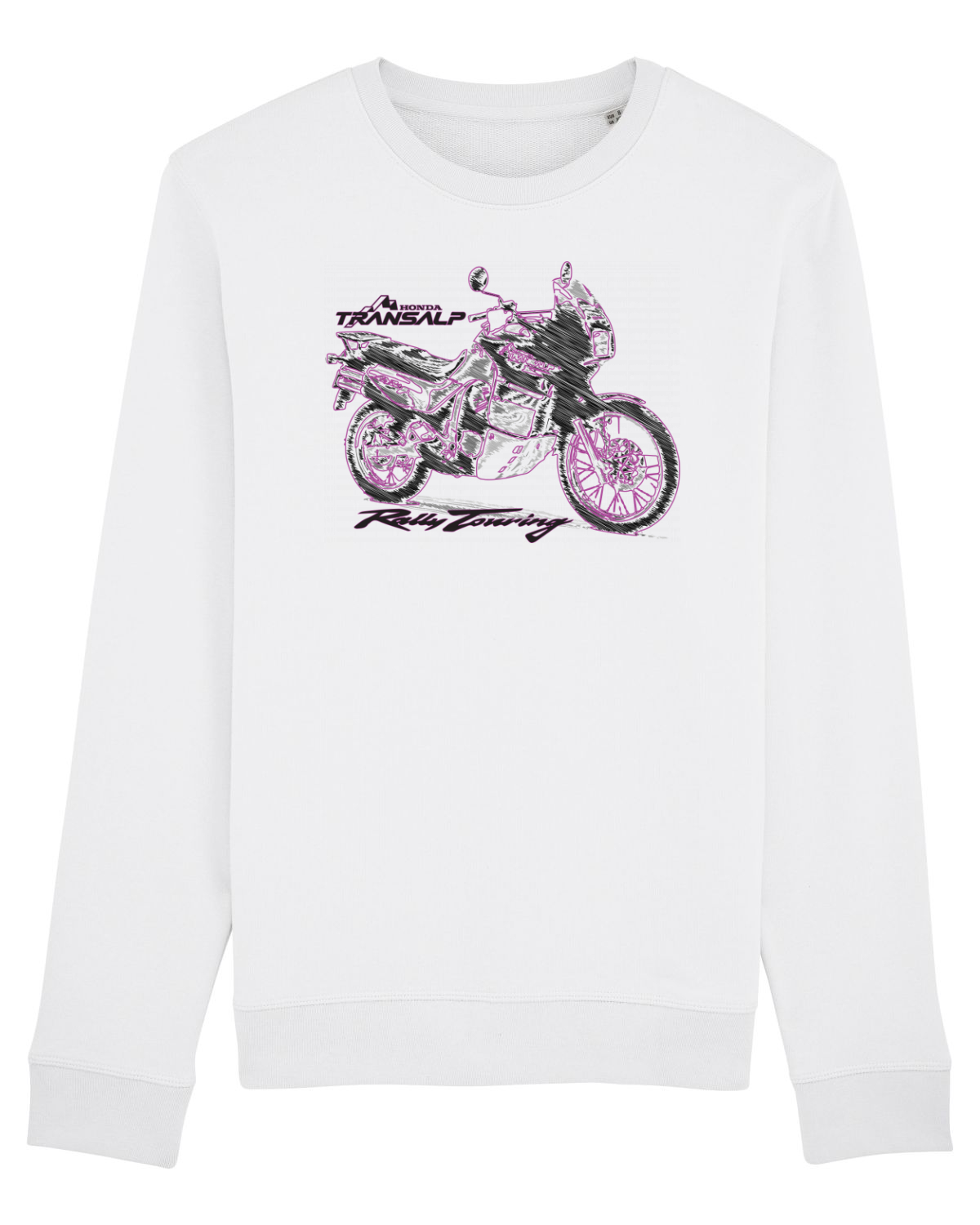 Bluză mânecă lungă Unisex Rise White