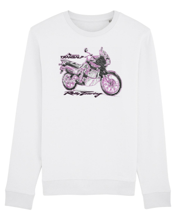 Adventure motorcycles are fun Transalp 600 White