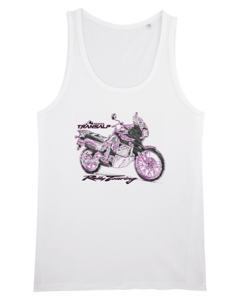 Adventure motorcycles are fun Transalp 600 White