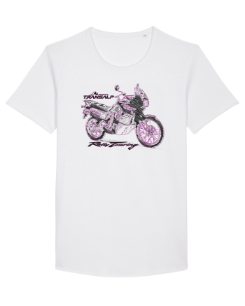 Adventure motorcycles are fun Transalp 600 White