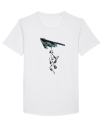 make music  Tricou mânecă scurtă guler larg Bărbat Skater