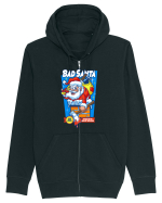 Bad Santa Hanorac cu fermoar Unisex Connector