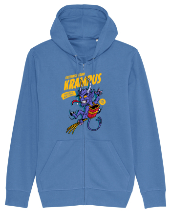 Greetings from Krampus Bright Blue