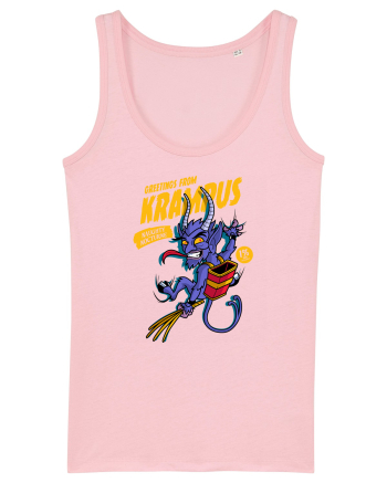 Greetings from Krampus Cotton Pink