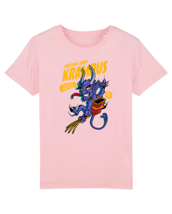 Greetings from Krampus Cotton Pink