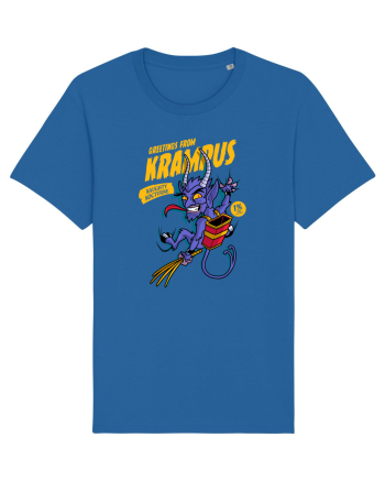 Greetings from Krampus Royal Blue