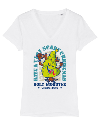 Have A Very Scary Christmas Holy Monster Christmas White
