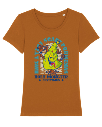 Have A Very Scary Christmas Holy Monster Christmas Roasted Orange