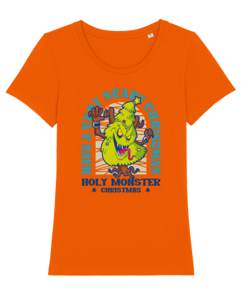 Have A Very Scary Christmas Holy Monster Christmas Bright Orange