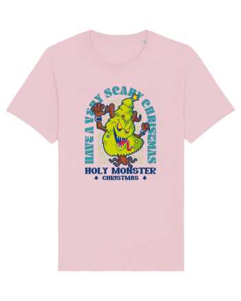 Have A Very Scary Christmas Holy Monster Christmas Cotton Pink