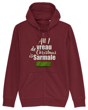 All i vreau de christmas is sarmale Burgundy
