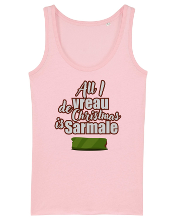 All i vreau de christmas is sarmale Cotton Pink