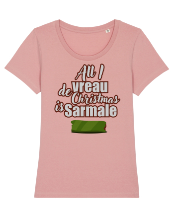 All i vreau de christmas is sarmale Canyon Pink