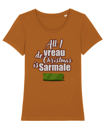 All i vreau de christmas is sarmale Roasted Orange