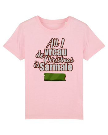 All i vreau de christmas is sarmale Cotton Pink