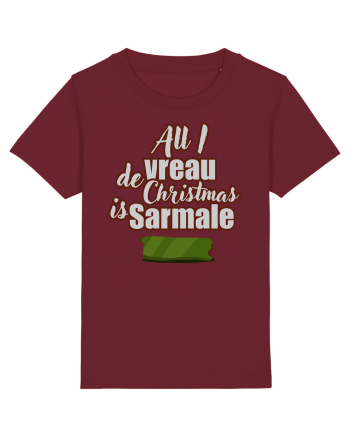 All i vreau de christmas is sarmale Burgundy