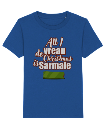 All i vreau de christmas is sarmale Majorelle Blue