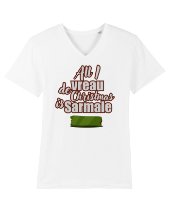 All i vreau de christmas is sarmale White